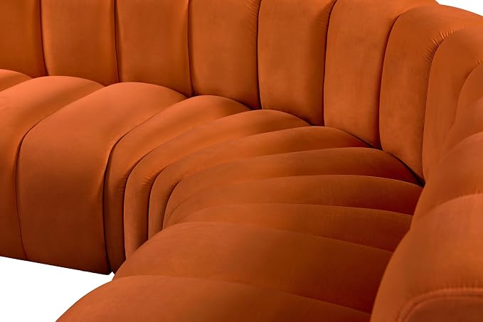 Meridian Furniture 103Cognac-S6B Arc Collection Modern | Contemporary Modular - Image 8