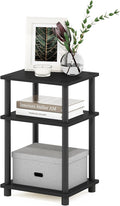 Furinno JUST Side Table, 3-Tier End Table, Open Shelves Night Stand, Bedside by Furinno-FitsYourSpaceFitsYourBudget