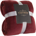TASTHROW Large Flannel Fleece Throw Blanket, 60×80 Inch by TASTHROW