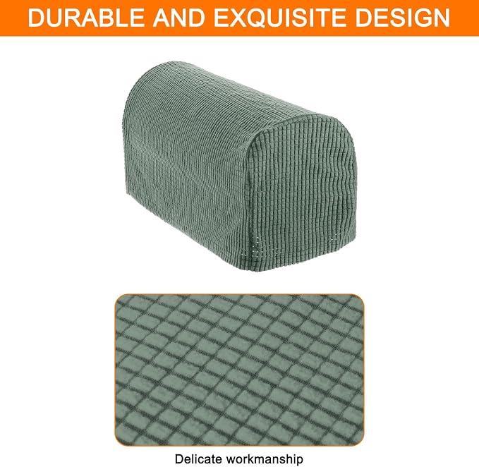uxcell Stretch Armrest Covers Armchair Anti-Slip - Image 5