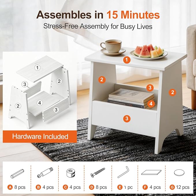 King Oasis Small Storage Stool - Image 8