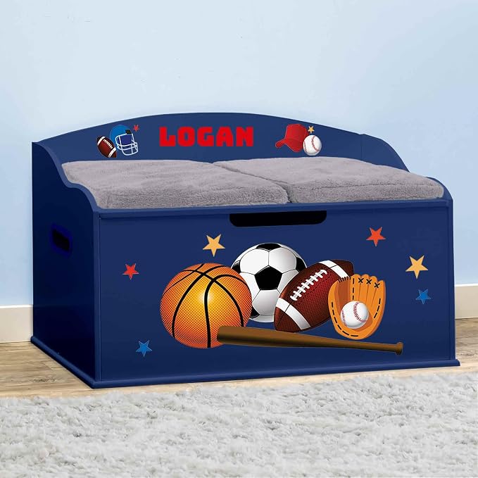 DIBSIES Personalized Creative Wonders Toy Box, 30 x 19.25 x 18 inches, - Image 2
