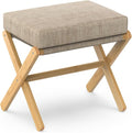 BAMBOOHOMIE Foldable Foot Stool Ottoman, Modern Foot Rest by BAMBOOHOMIE