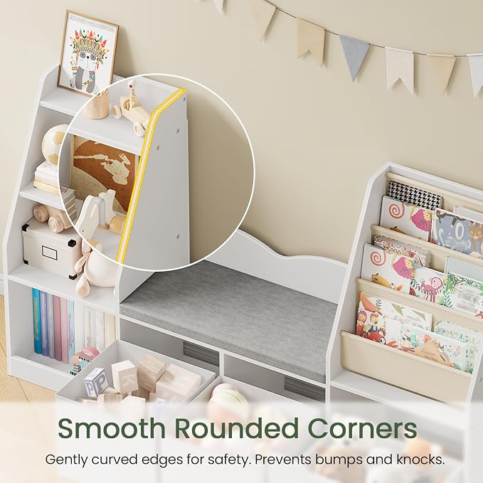 CHOEZON 53.1" Kids Bookshelf - Image 8