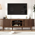 Decofy Mid Century TV Stand for TVs up to 65 Inches, Entertainment Center by Decofy