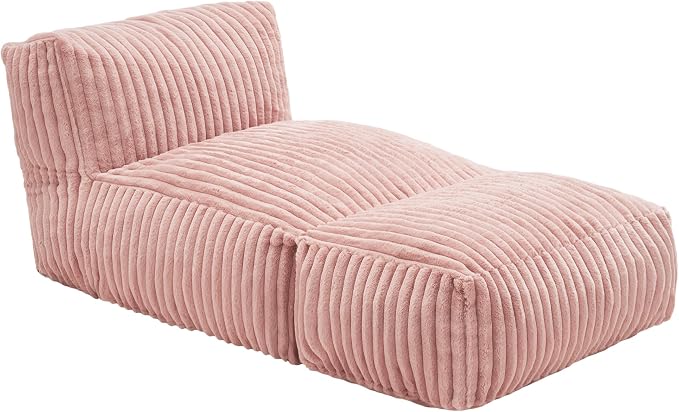 Hobestluk Big Bean Bag Lounger Chairs Large Beanbag Chair - Image 8