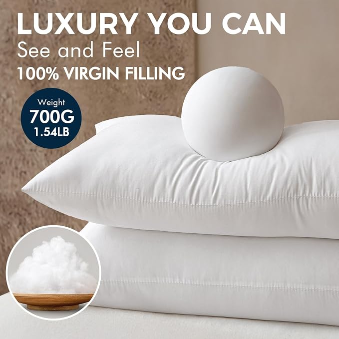 MIULEE Pillows Standard Size Set of 2 - Image 5