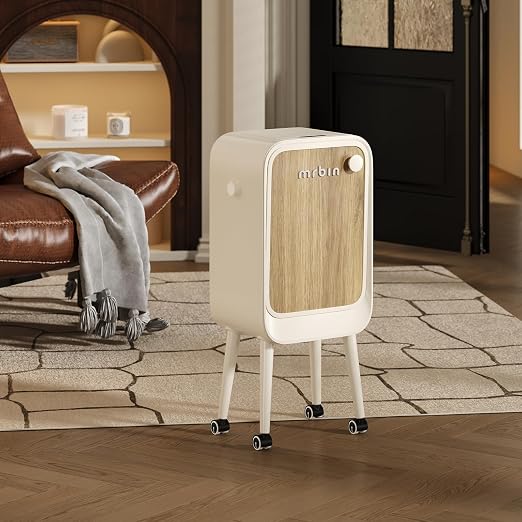 MRBIN Stainless Steel Motion Sensor Trash Can Bathroom - Image 6