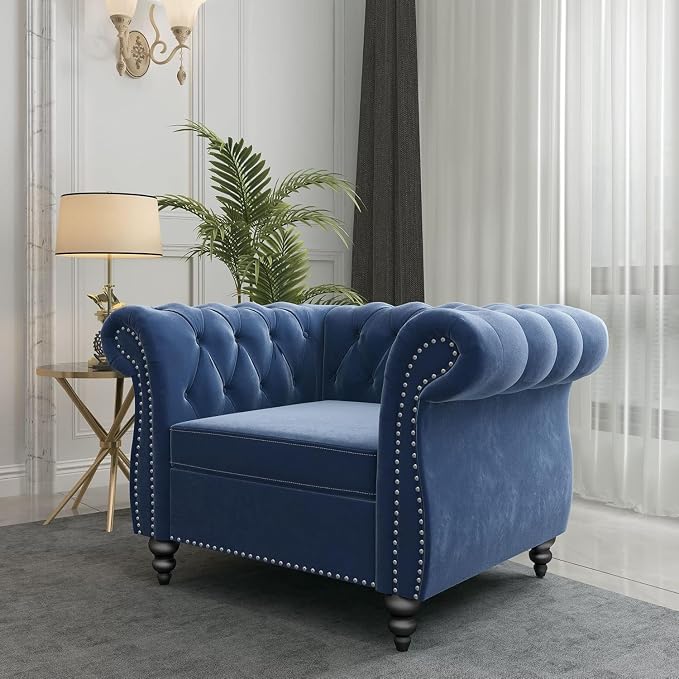 AVZEAR Living Room Accent Chair, Upholstered Sofa Chair Single Sofa Chair by AVZEAR
