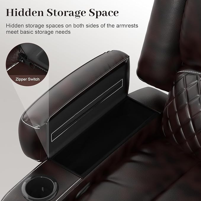 Yolsali 3 Seater Recliner Sofa Set - Image 8