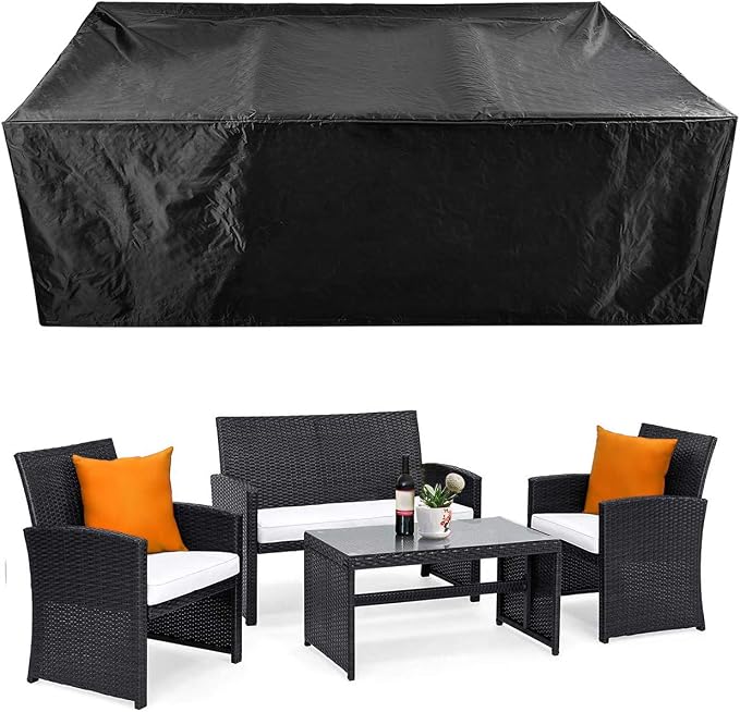 Patio Furniture Set Cover Outdoor Sectional Sofa Set Covers Outdoor Table and by CKCLUU