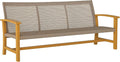 Outsunny Wicker Outdoor Couch, 3-Seat Rattan Outdoor Patio Sofa, 1000 lbs. by Outsunny