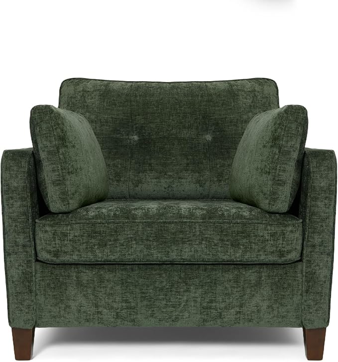 Luxury Oversized Accent Chair, 40.9" Upholstered Comfy Piping Single Armchairs - Image 9