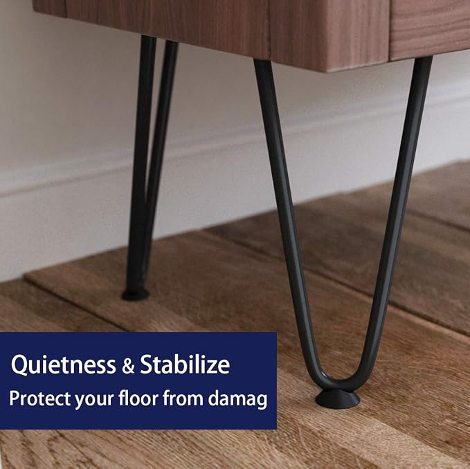 SMARTSTANDARD 8 Inch Heavy Duty Hairpin Furniture Legs, Metal Home DIY Projects - Image 6