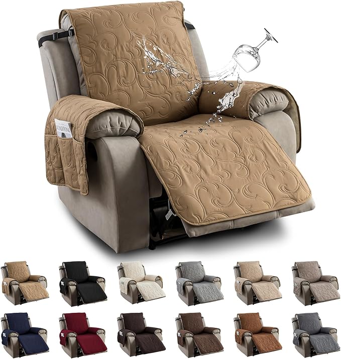 100% Waterproof Recliner Chair Cover, Recliner Chair Covers by YUEANG
