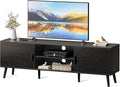 SUPERJARE TV Stand for 55 Inch TV, Entertainment Center by SUPERJARE