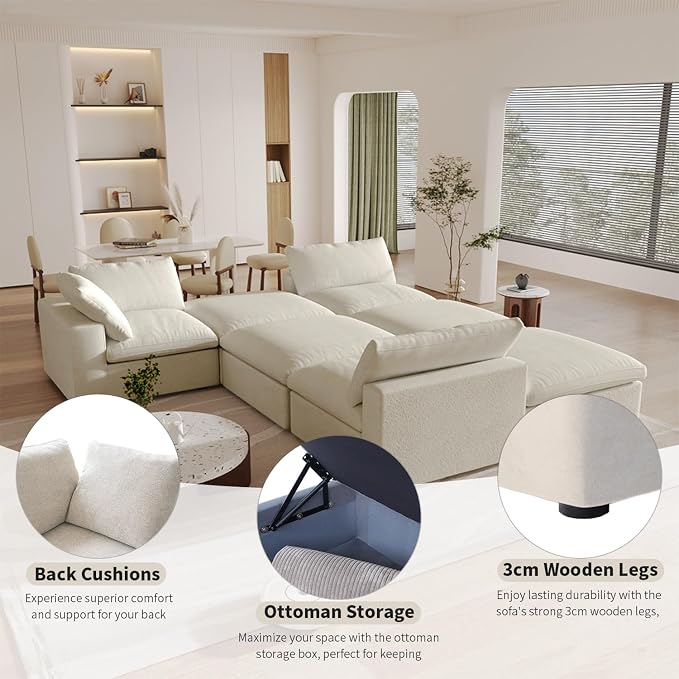 Cloud Couch Modular Sectional Sofa - Image 4