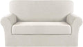 Turquoize Stretch Sofa Slipcover 2 Pieces Sofa Cover Couch Cover by Turquoize