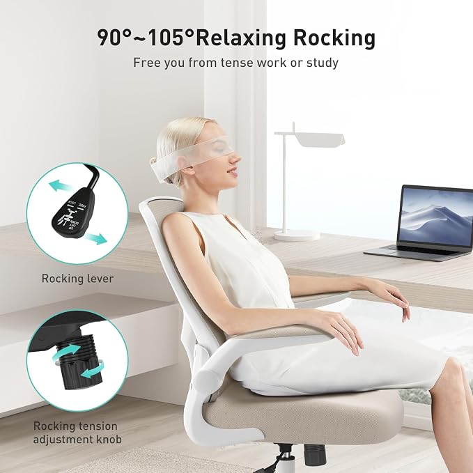 Hbada Office Chair Ergonomic Desk Chair, Office Desk Chairs - Image 11