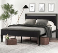 SHA CERLIN 14 Inch Full Size Metal Platform Bed Frame by SHACERLIN