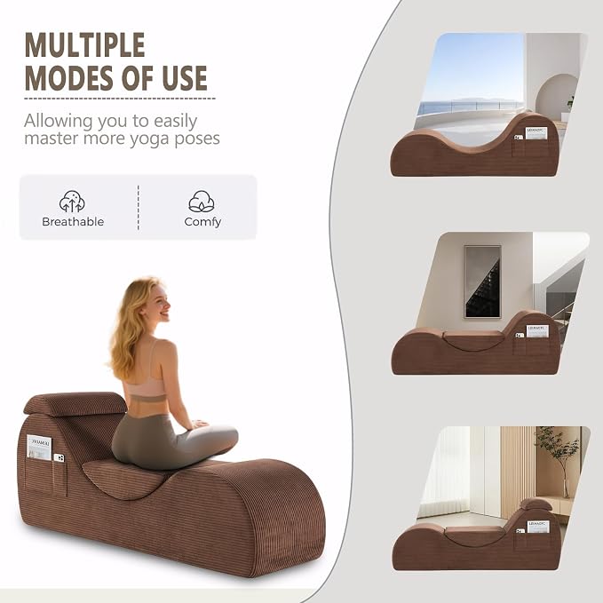 Yoga Chair Lounge for Adult, Ergonomic Chaise Lounge Chair - Image 4