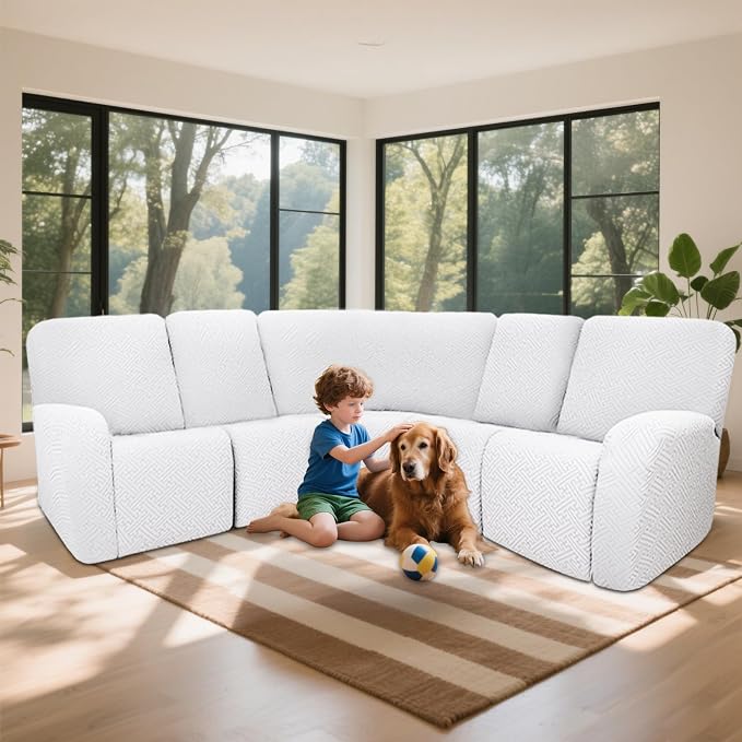 100% Waterproof Sectional Recliner Couch Covers - Image 2