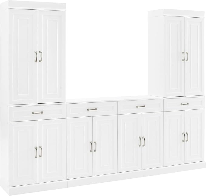 Crosley Furniture Stanton 3-Piece Traditional Sideboard Buffet Cabinet and by CrosleyFurniture