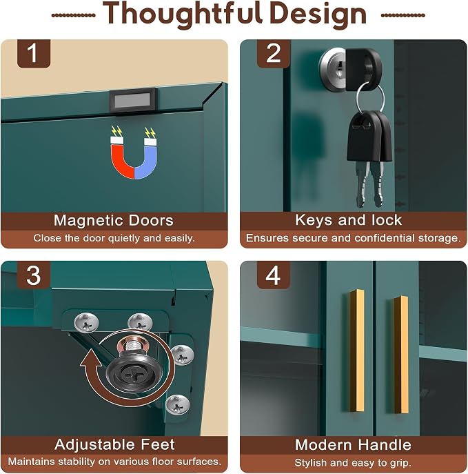 UNICOLY Lockable Display Cabinet - Image 4