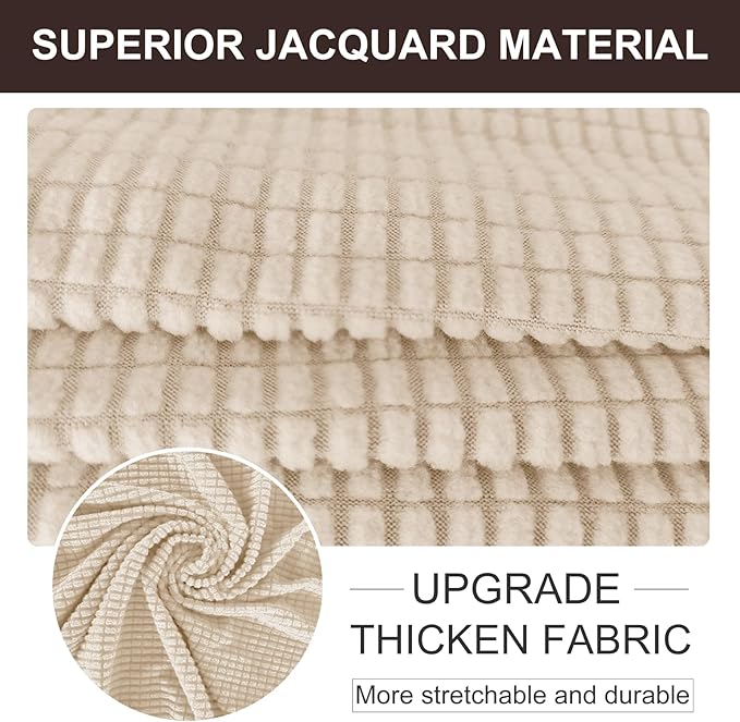 U-NICE HOME Stretch Couch Cover Sofa Cover Sofa Slipcover Furniture Protector - Image 4