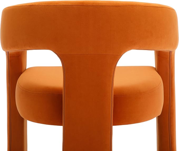 VESCASA Velvet Barrel Dining Chair - Image 10