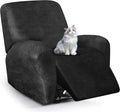 ANARACHON Leather Look Recliner Chair Covers, 4-Pieces Stretch Recliner Cover by ANARACHON