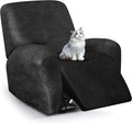 ANARACHON Leather Look Recliner Chair Covers, 4-Pieces Stretch Recliner Cover by ANARACHON