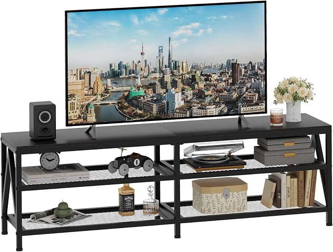 TV Stand for TVs up to 70 Inch, Entertainment Center for Living Room by Katrawu