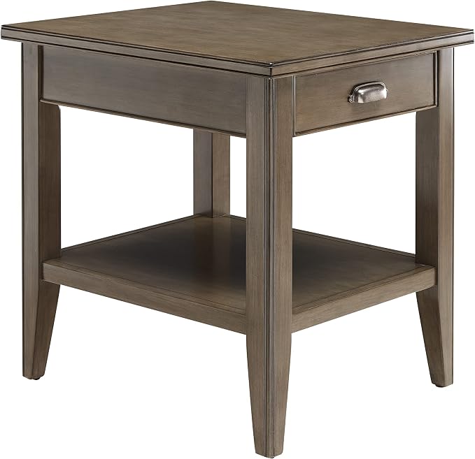 Leick Home Laurent End Table, Solid Wood, by LeickFurniture