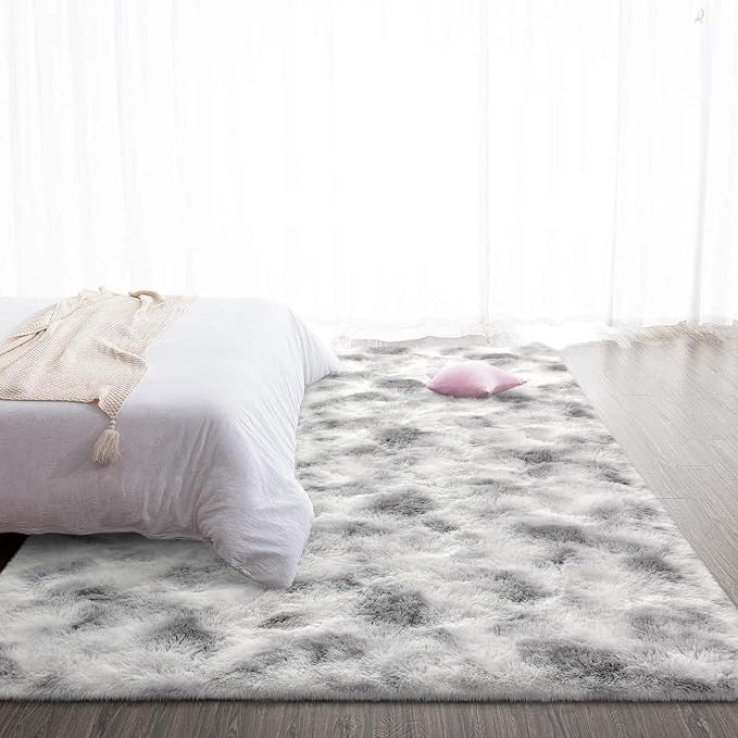 TWINNIS Super Soft Shaggy Rugs Fluffy Carpets 5x7 Feet, Indoor Modern Plush - Image 5