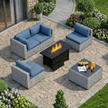 SUNLEI 5 Piece Outdoor Patio Furniture Set by SUNLEI