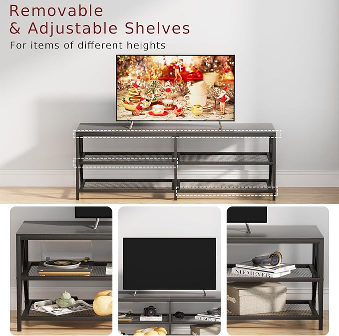 TV Stand for TVs up to 65 Inch, Entertainment Center for Living Room - Image 4
