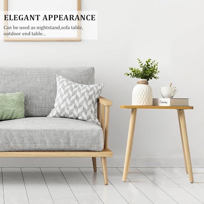 FORAOFUR End Tables Living Room Set of 2, Side Tables - Image 6