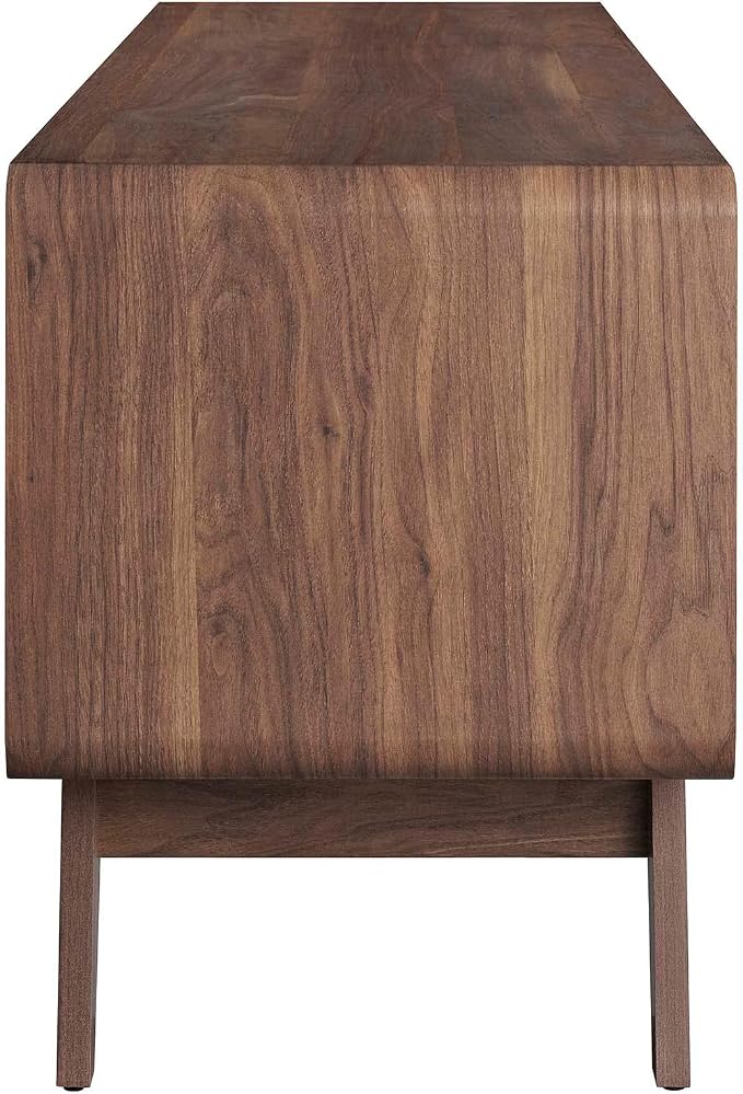 Modway Transmit Entertainment-Stands, 60 Inch, Walnut White - Image 4