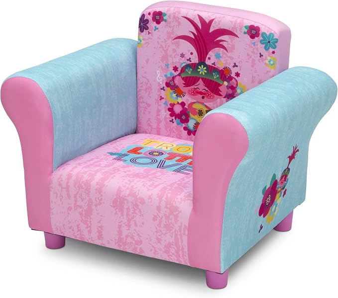 Delta Children Upholstered Chair, Trolls World Tour - Image 5