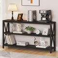 FATORRI Console Table for Entryway, Long Sofa Table by FATORRI