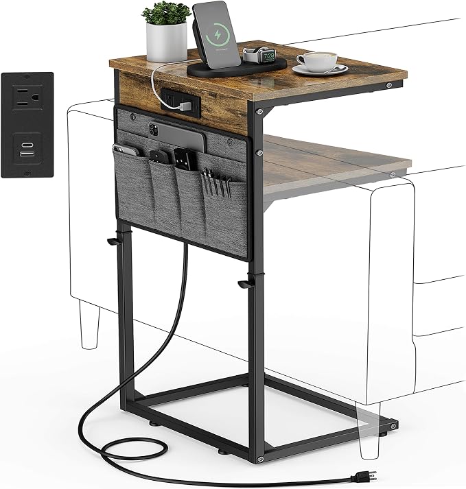 Vagusicc C-Shaped End Table by Vagusicc