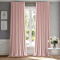 MIULEE Baby Pink Velvet Curtains 96 inches by MIULEE
