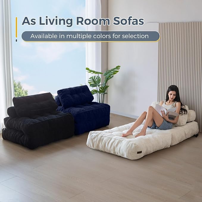 MAXYOYO Folding Sofa Bed, Convertible Sleeper Chair - Image 6