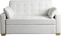 Serta Ainsley 66.5" Convertible Sleeper Loveseat, Full Size, Dreamcoil Comfort by SertaDreamConvertibles