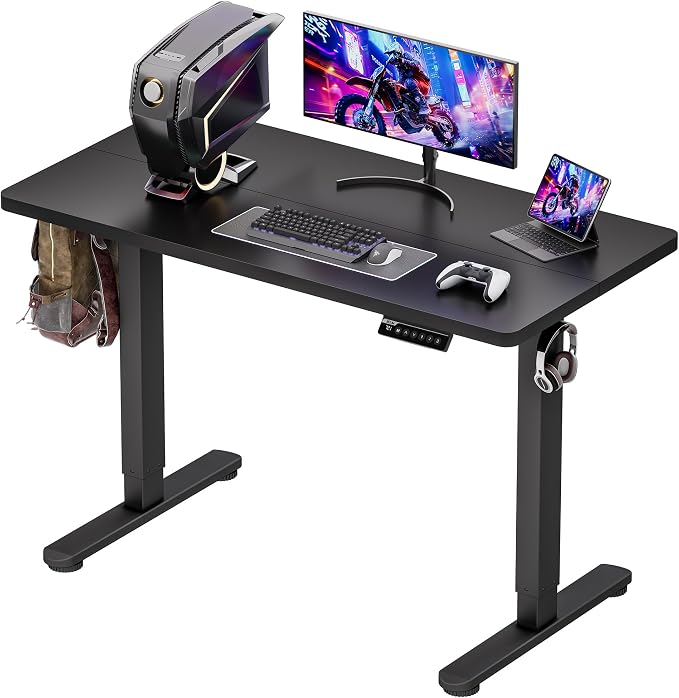 BIZUM Standing Desk Electric Adjustable Computer Desk-Stand up Desk Office by Unknown