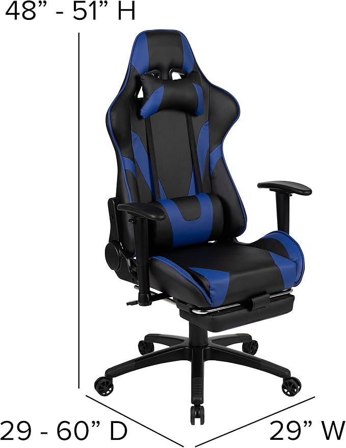 Flash Furniture X30 Gaming Chair Racing Office Ergonomic Computer Chair - Image 3