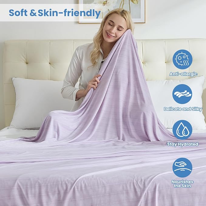 OIGAE Cooling Blanket for Hot Sleepers - Image 5