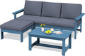 SERWALL Outdoor Sectional Sofa Set, 5-piece Outdoor Modula Couch Set by SERWALL