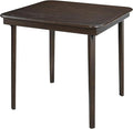 MECO Stakmore Classic Straight Edge Wood Folding Table, No Assembly Required by Stakmore
